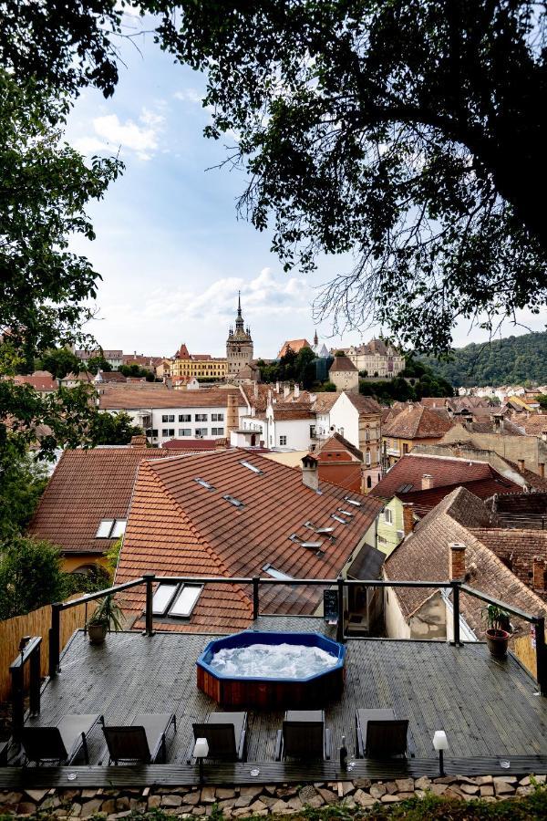 Am Goldberg Hotel Sighişoara Buitenkant foto